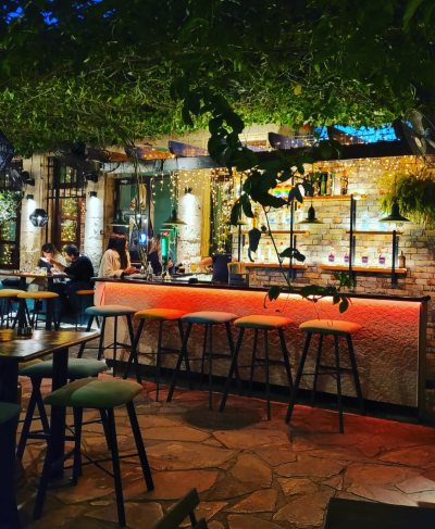 Gin Garden - FIND US ACROSS THE STREET AT LIBRARY BAR