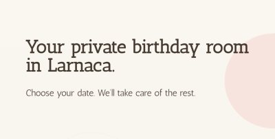 Padabida Birthday Room