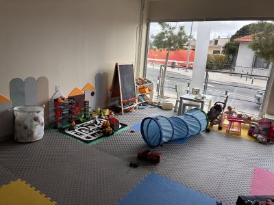Cozy Corner kid's space and cafe