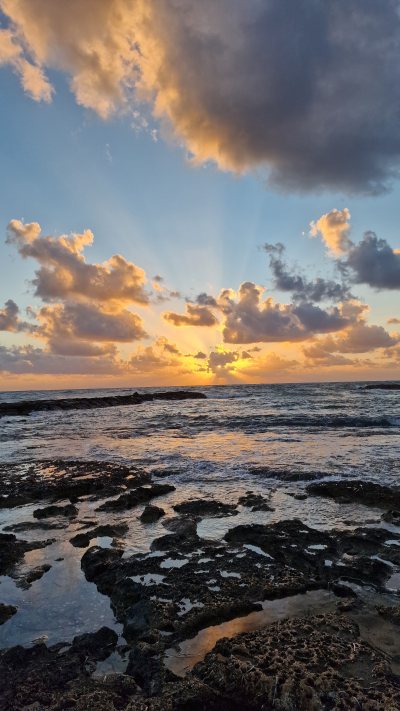 The sunset point of cyprus