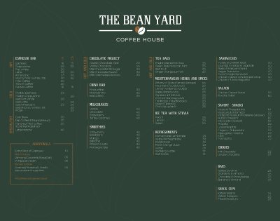 The Bean Yard Coffee house